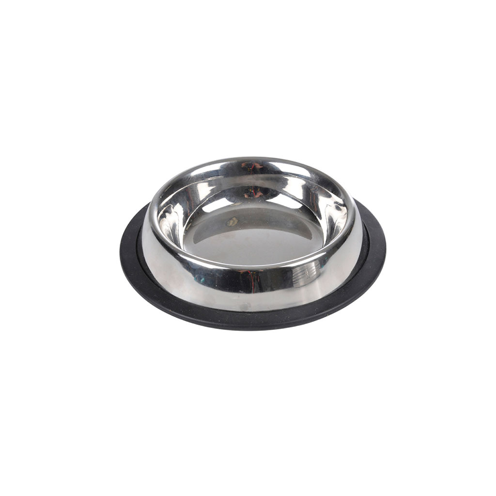 Gamelle antidérapante inox 15.5cm