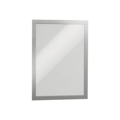 Durable Duraframe - 2 Cadres d'affichage adhésif - A4 - argent