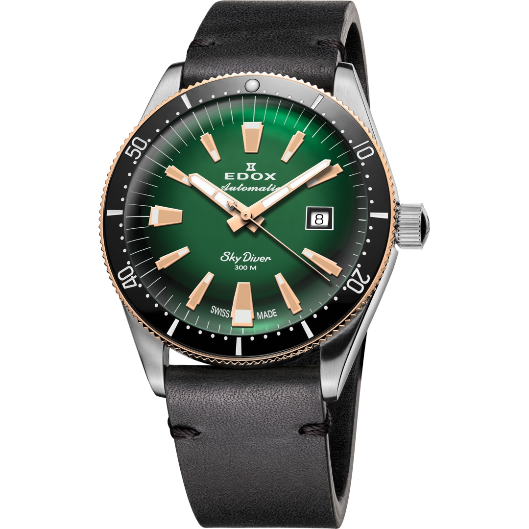 Edox SkyDiver Date Automatic Limited Edition