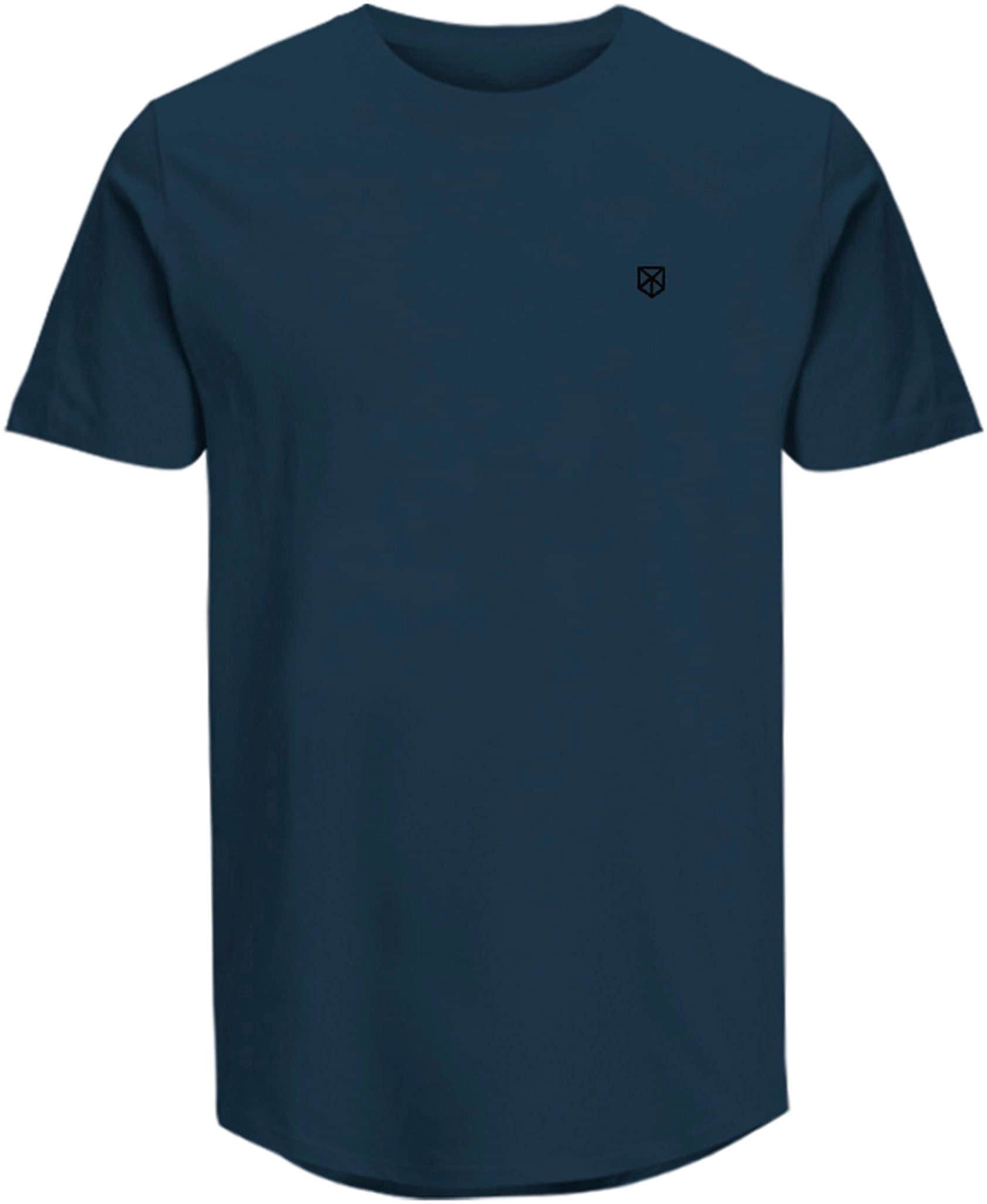 Jack & Jones Rundhalsshirt »JPRBLABRODY im 5er-Pack, mit Logodruck, Rundhals und atmungsaktiv«, 5 Stk. Rundhals, normal, Baumwolle