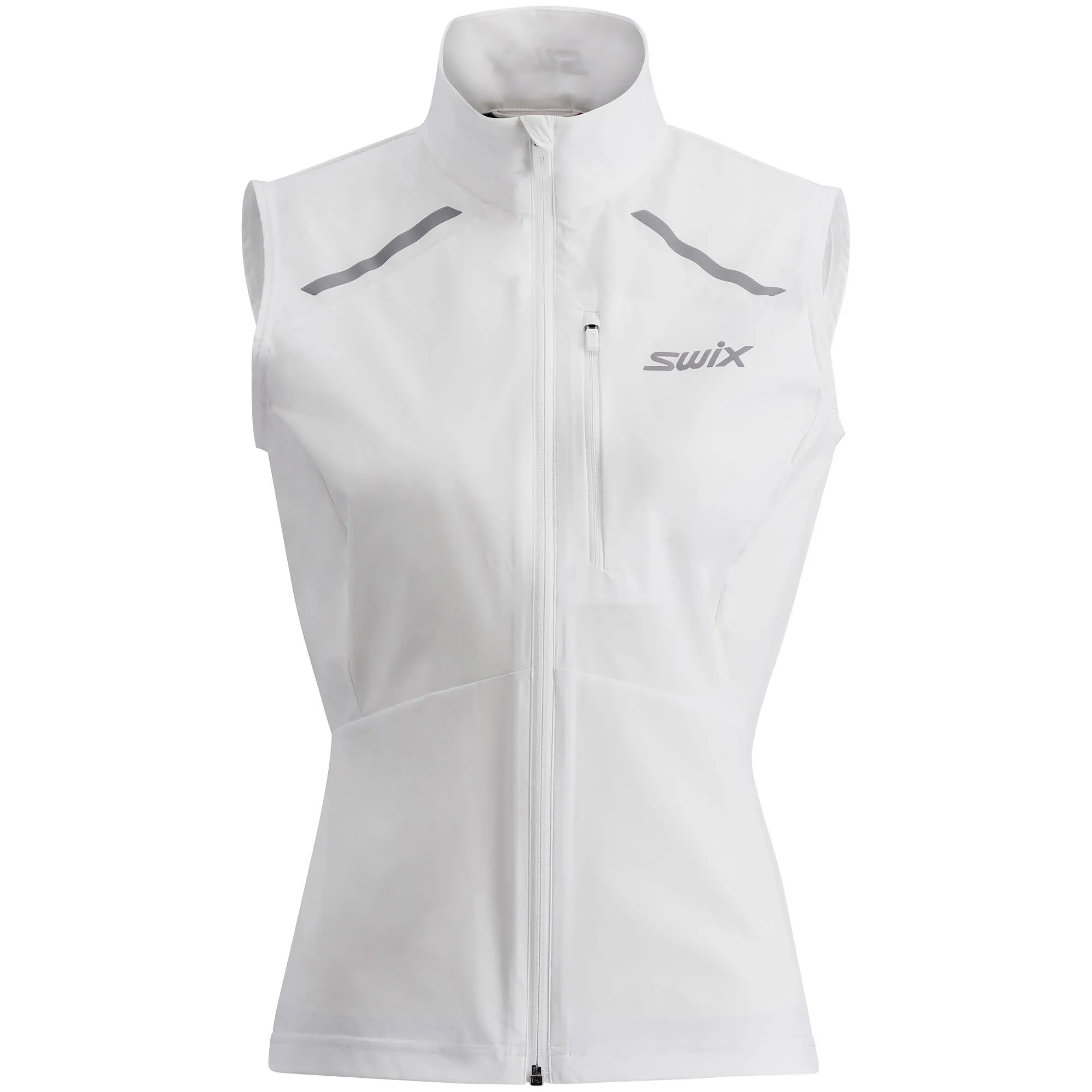Swix Women's Pace Wind Vest Bright White