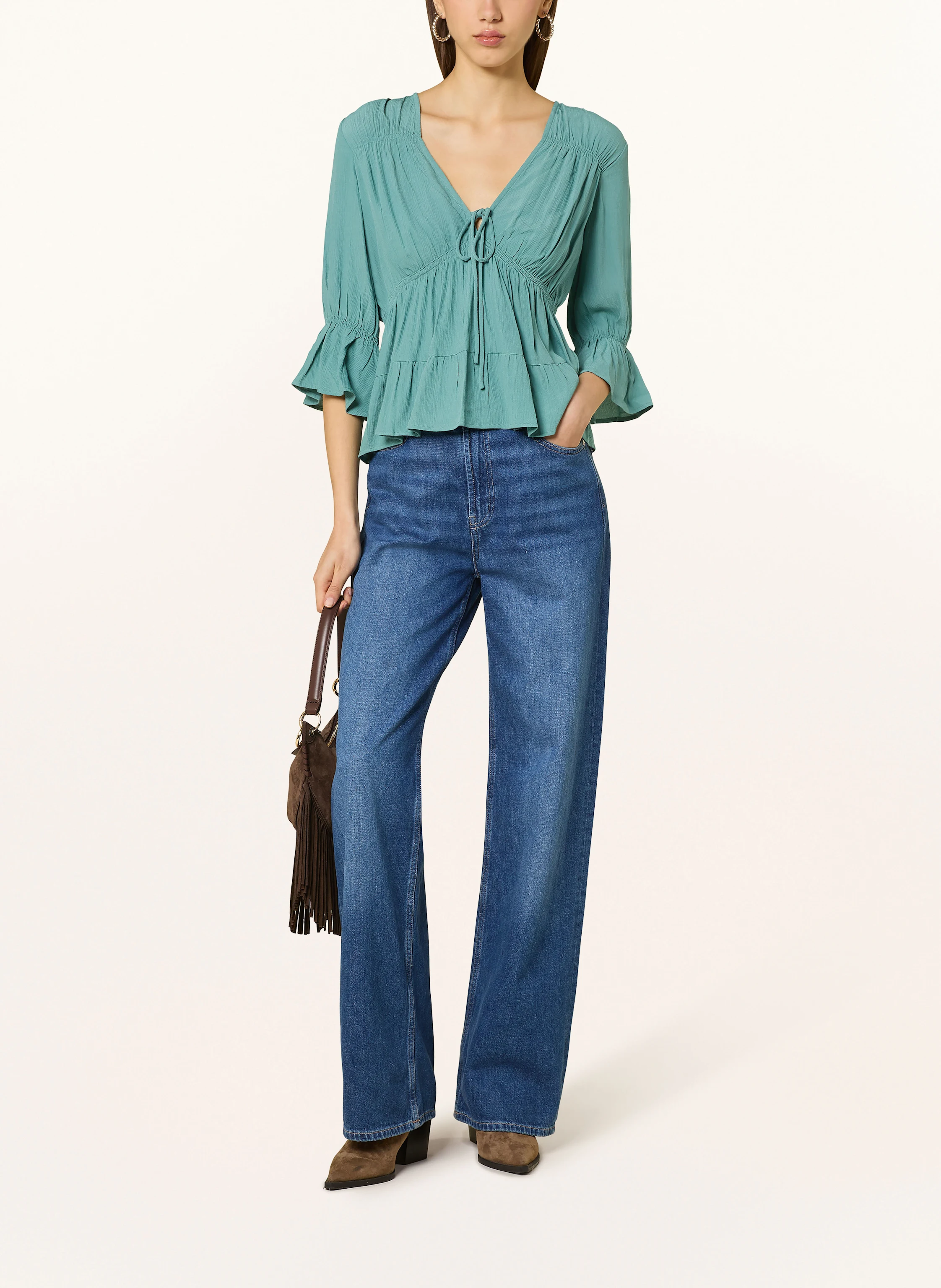 ba&sh Blusenshirt HILDA mit 3/4-Arm