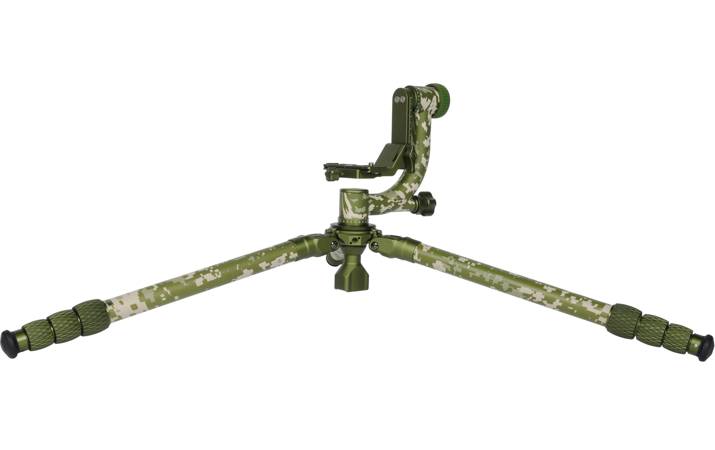 Stativ Explorer CT-3204 mit CH20 Camouflage<br>Robustes Outdoor Stativ