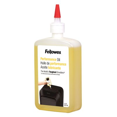 Fellowes - Huile lubrifiante pour destructeurs - 355 ml