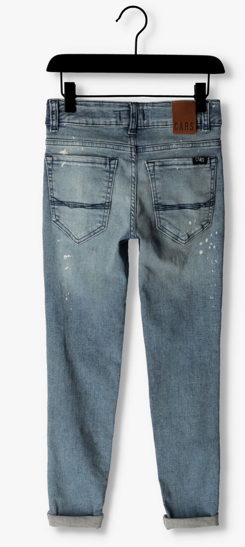 CARS JEANS blauwe cars jeans skinny jeans kids aron damaged