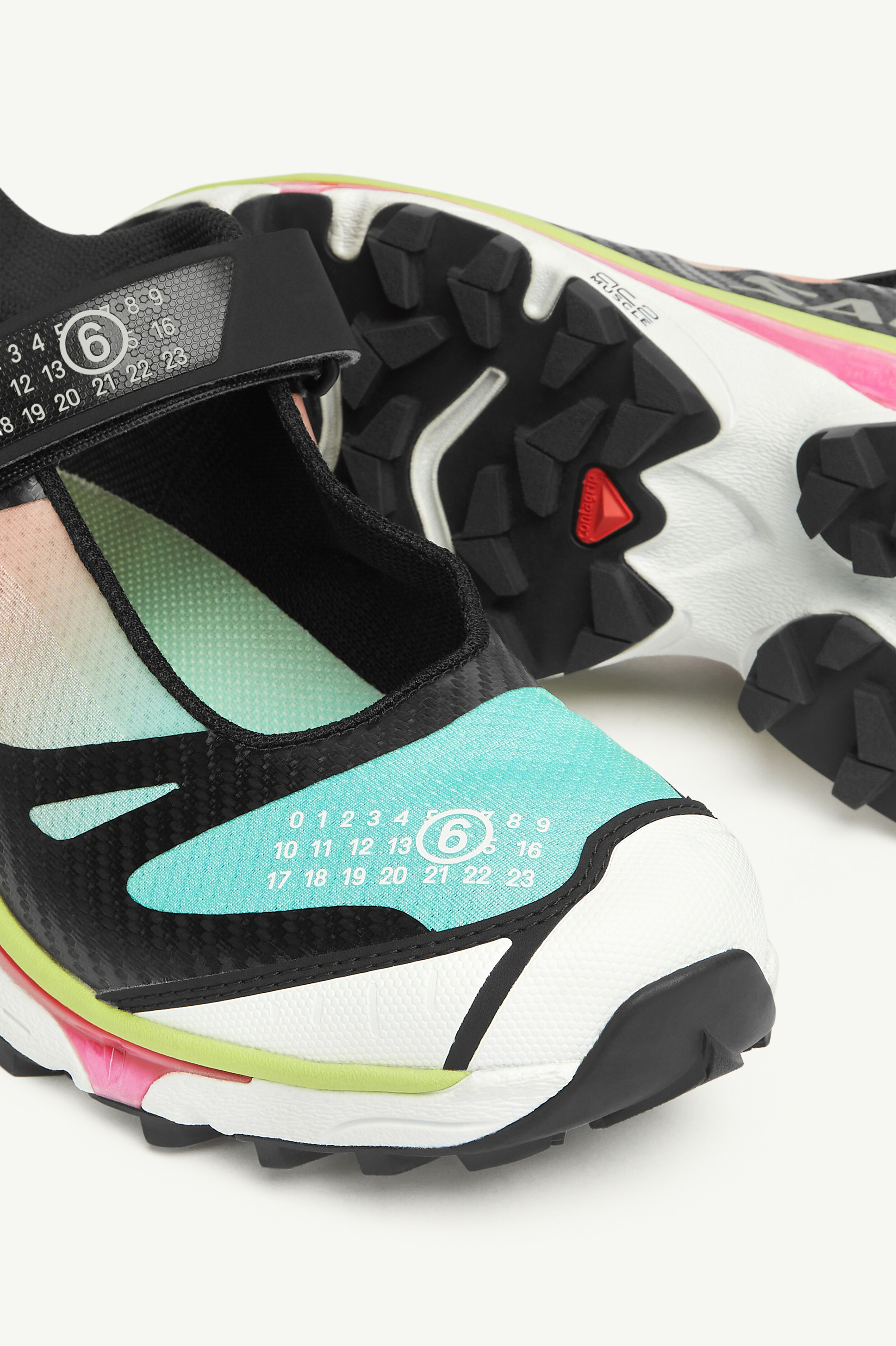 MM6 X Salomon XT-Mary J Ginger/Electric Green/Knockout Green