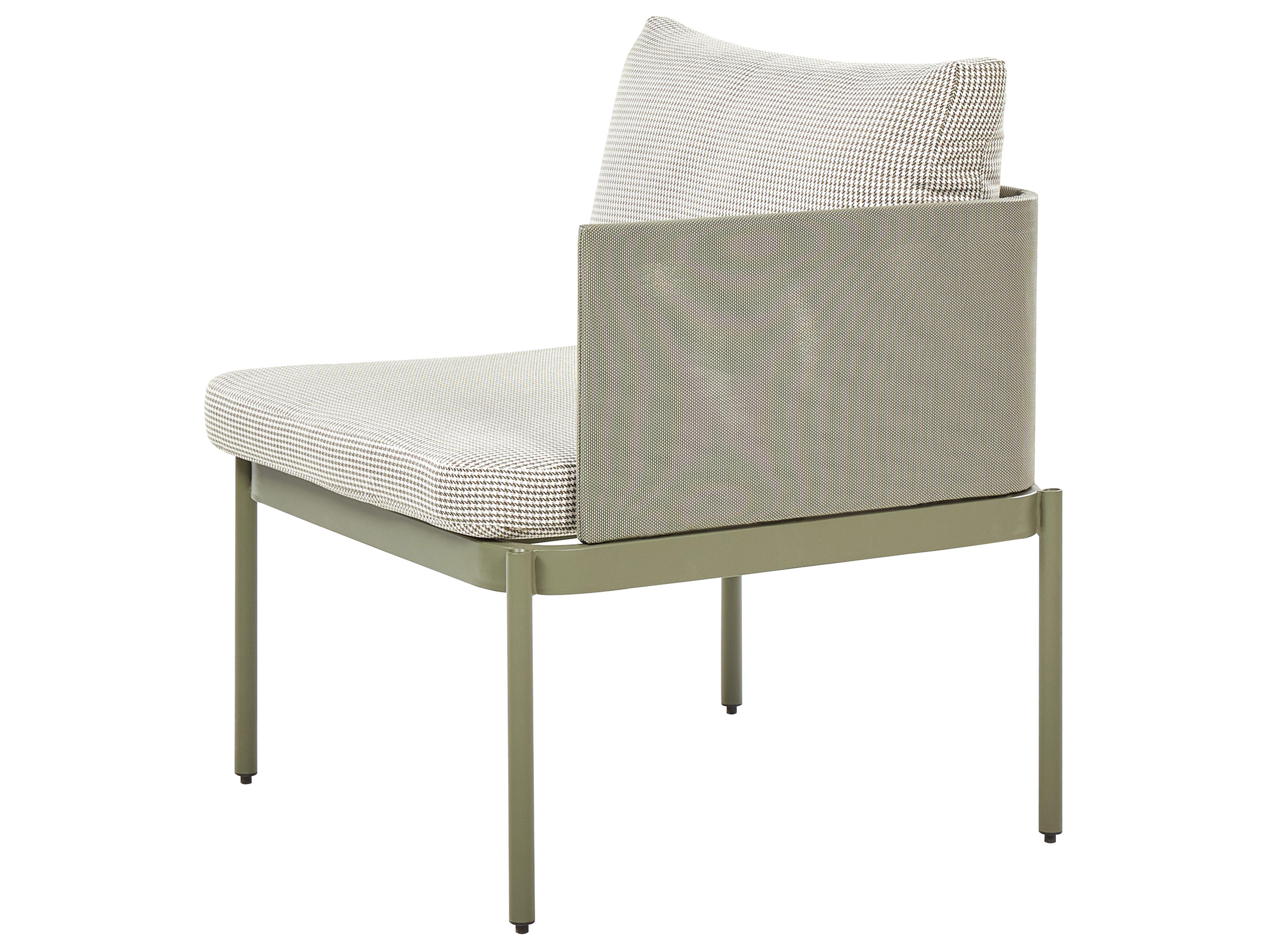 Loungeset met tafel 2-zits TERRACINA Metaal Olijfgroen