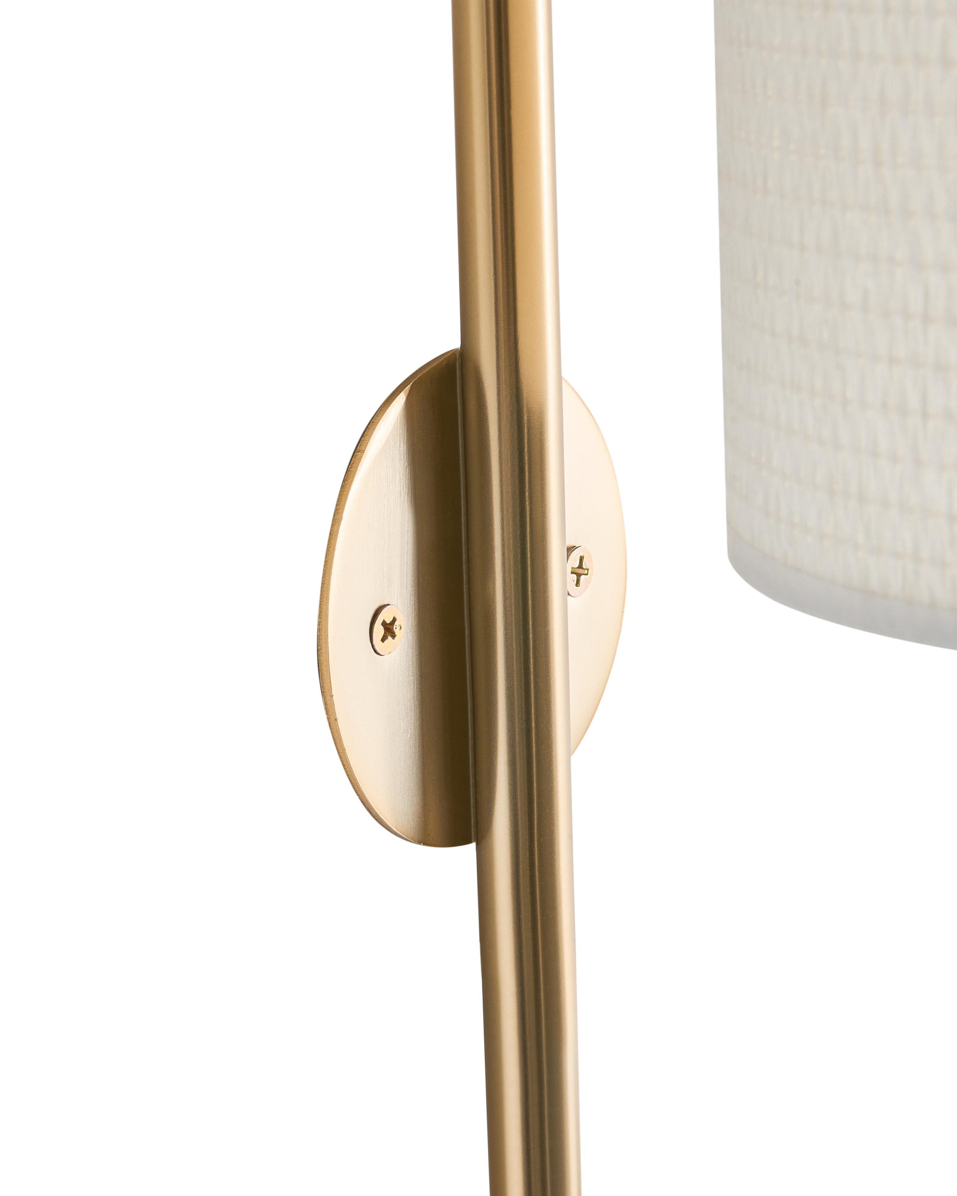 Wandlamp LOKY Metaal Messing