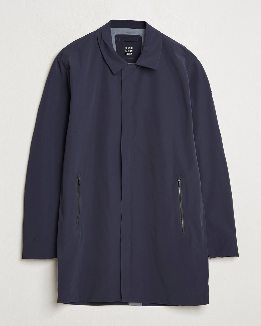 Scandinavian Edition Key II Waterproof Coat Midnight Blue
