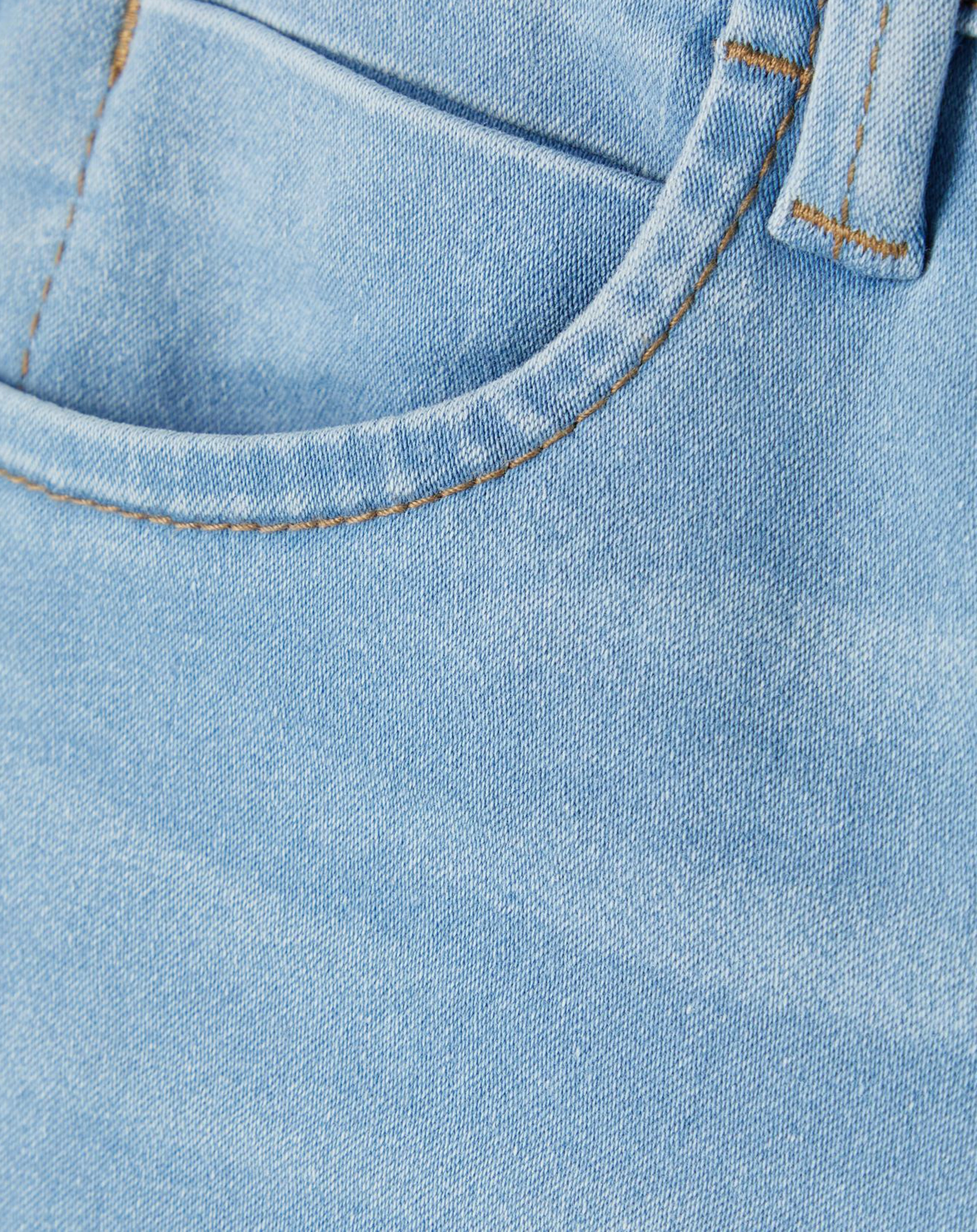 Jeanshose NKMSILAS DNMTAX in light blue