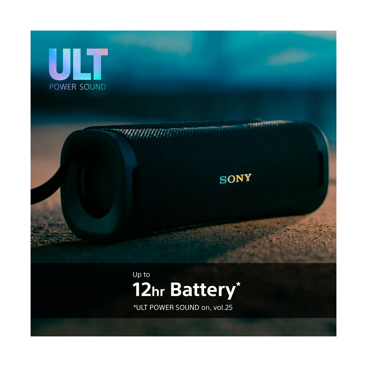 Sony ULT Field 1 bærbar høyttaler (hvit)