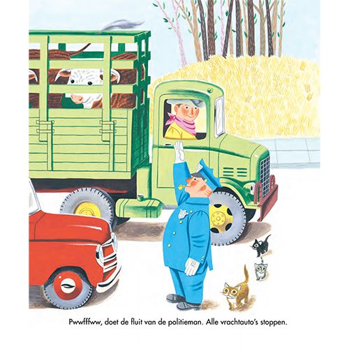 Uitgeverij rubinstein gouden boekje grote auto's, kleine auto's