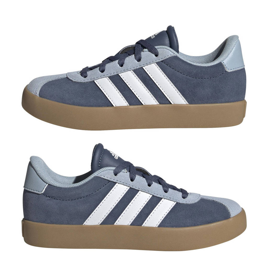 adidas VL Court 3.0 sneakers donkerblauw/lichtblauw/wit