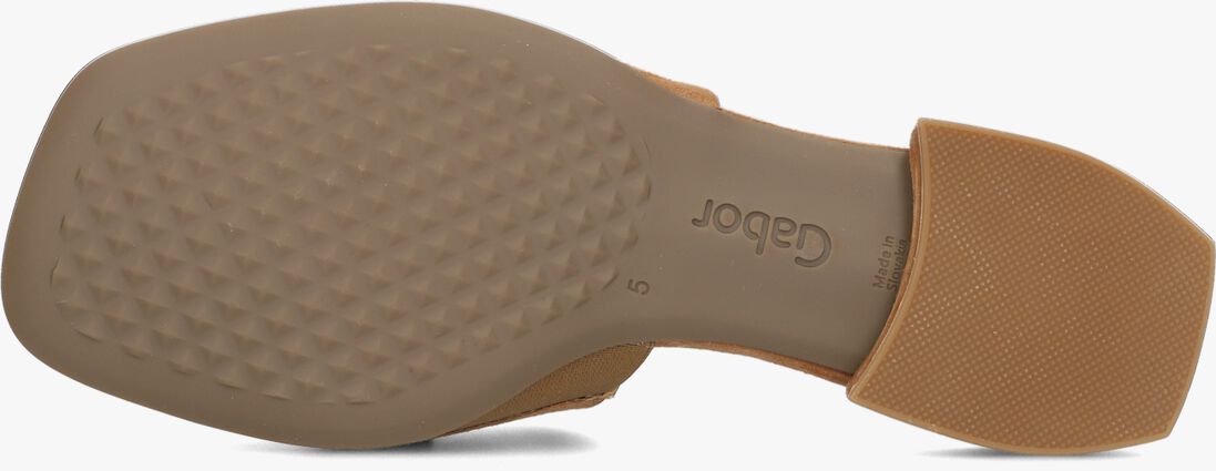 GABOR cognac gabor slippers 801.3