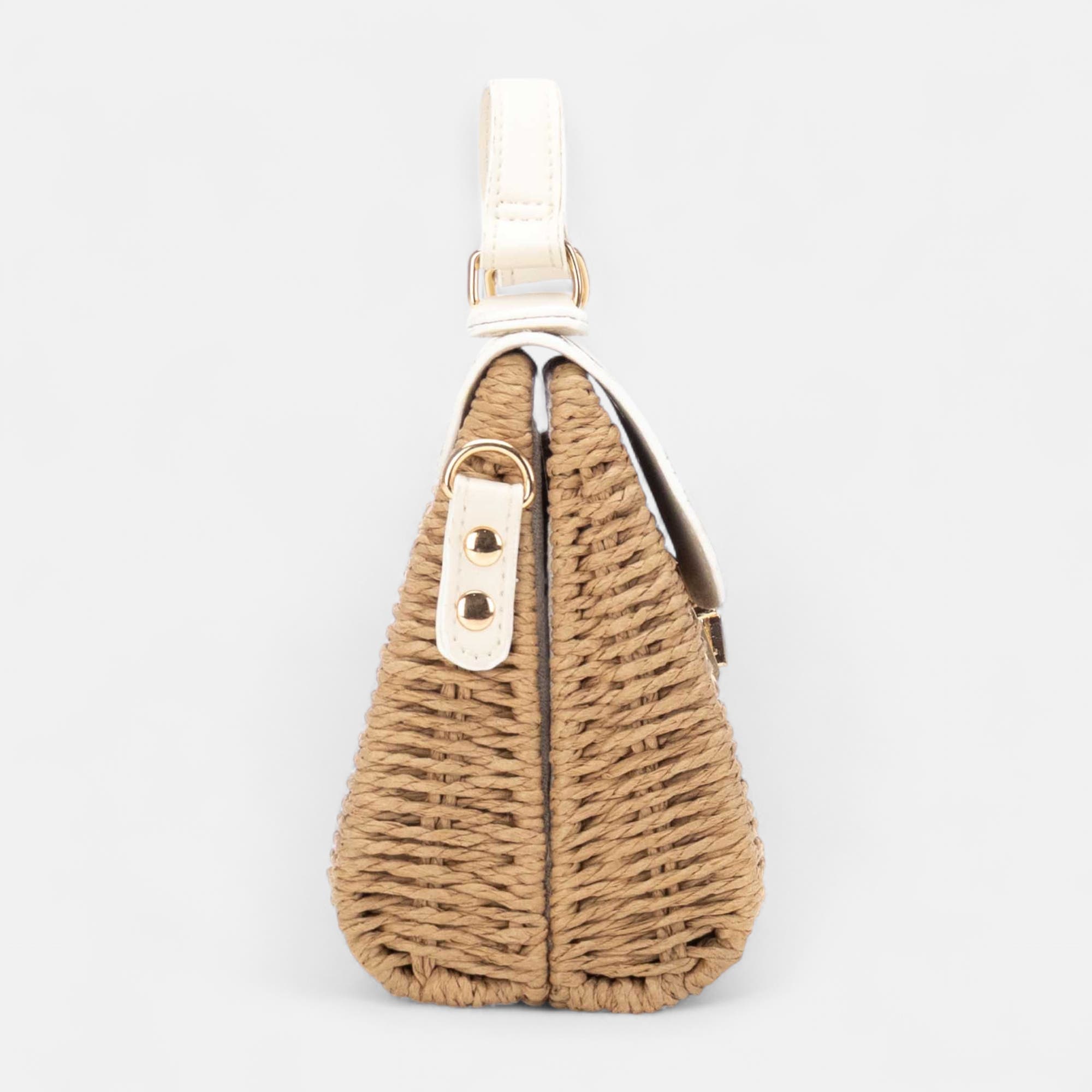 Sac bandoulière beige