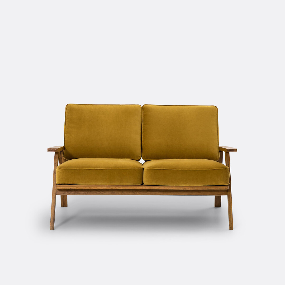 LA REDOUTE INTERIEURS<br>Sofá de veludo, Watford, 2 lugares