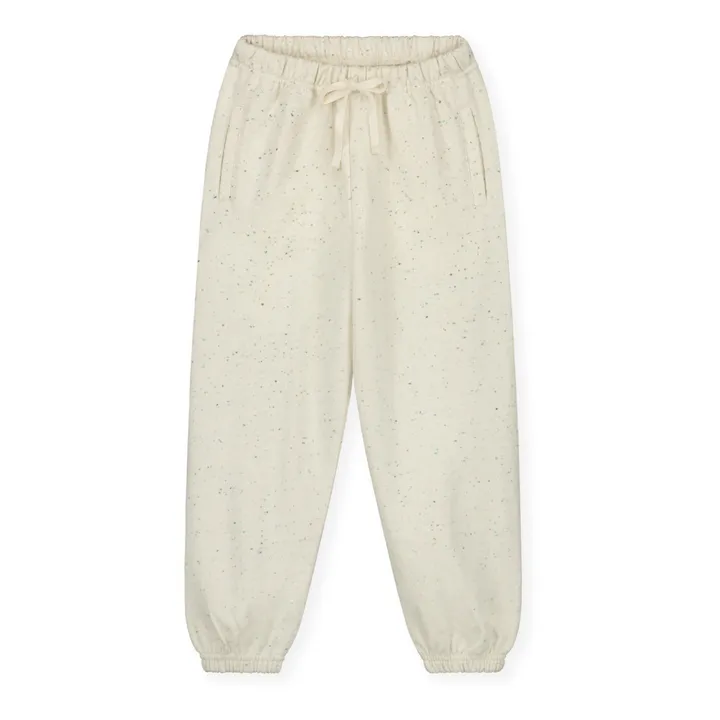 Gray Label Jogger Coton Bio Sprinkles | Ecru