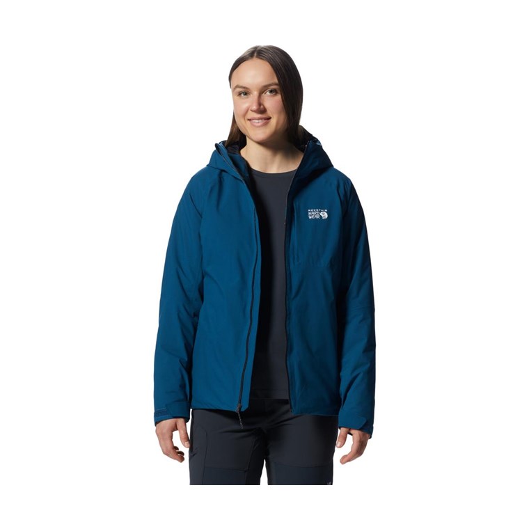 Mountain Hardwear Stretch Ozonic Insulated Jacket Women Dark Caspian