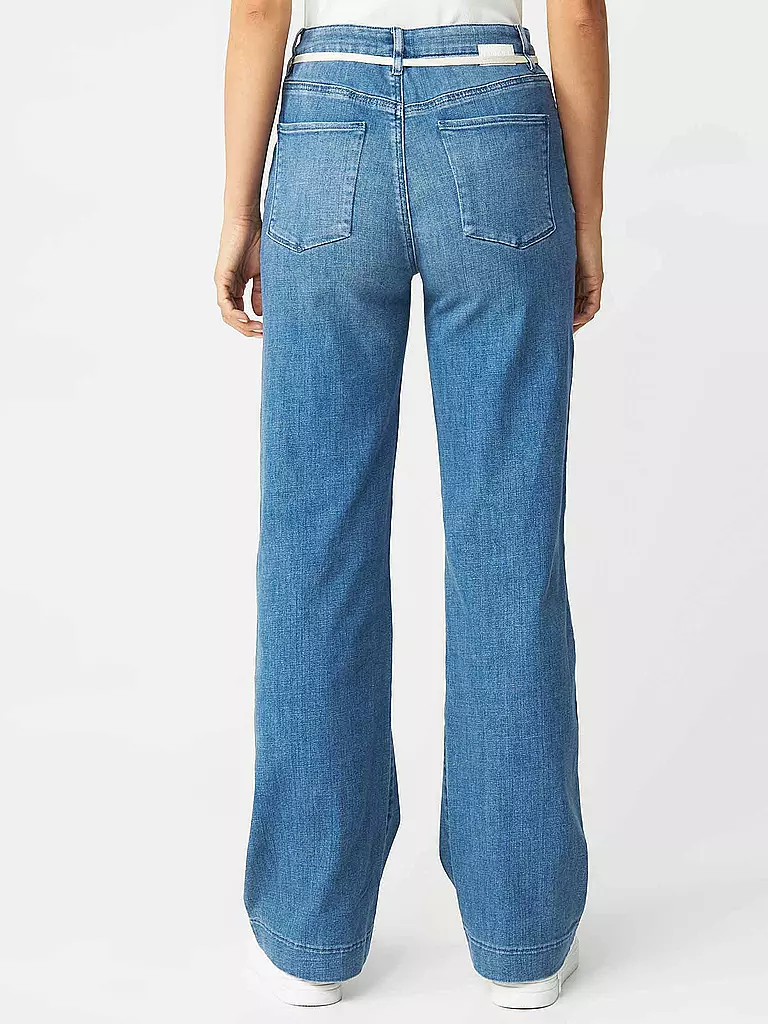 DAWN DENIM Jeans Flared Fit blau