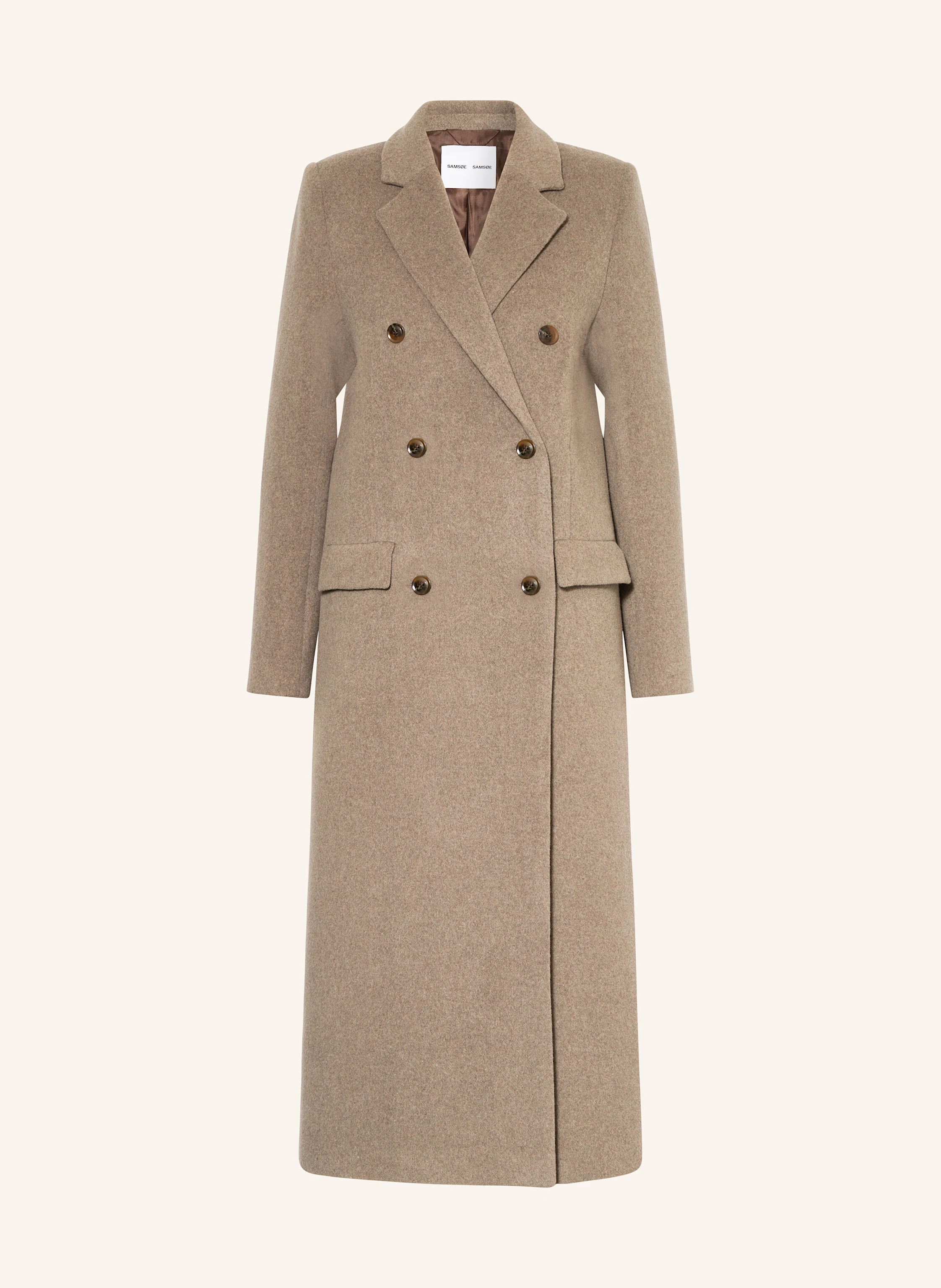 SAMSØE  SAMSØE Wollmantel FALCON