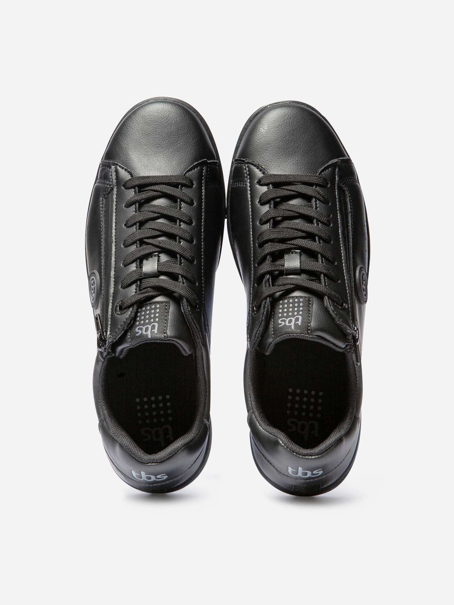 Tennis Homme Zip Latéral Coloris Noir