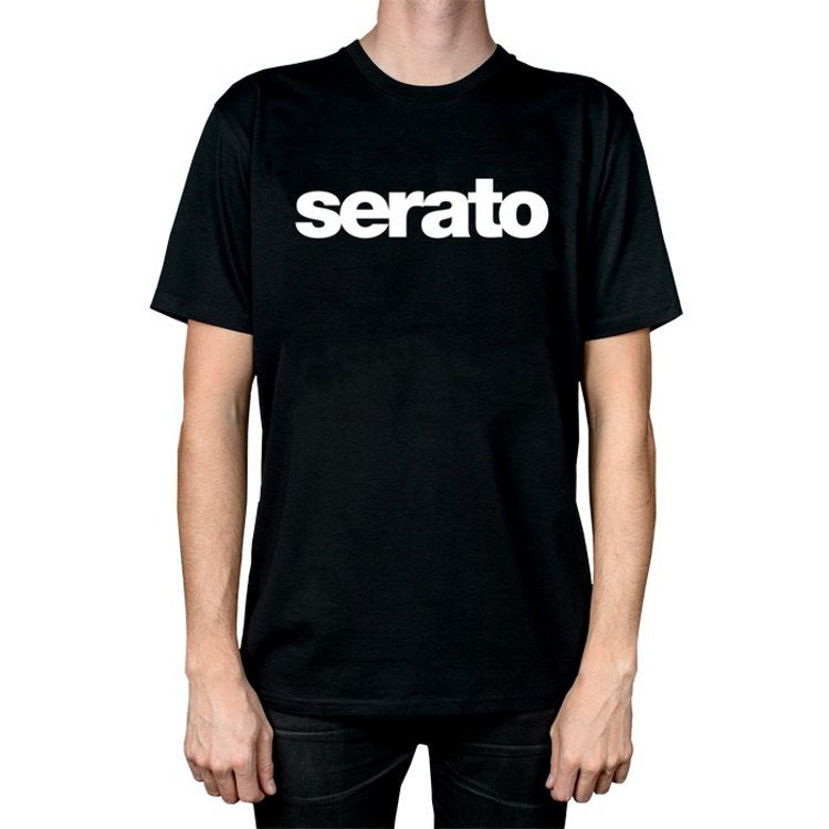 Serato T-shirt zwart maat L