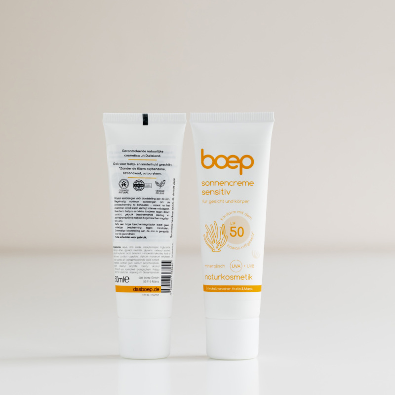 boep Zonnecreme Sensitive SPF50 50 ML