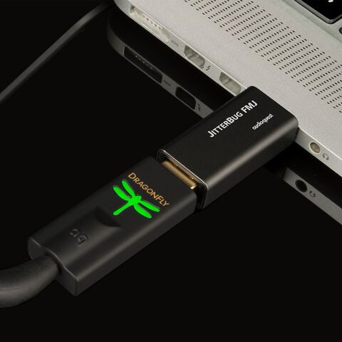 AudioQuest JitterBug FMJ - ultracompact USB-ruisfilter