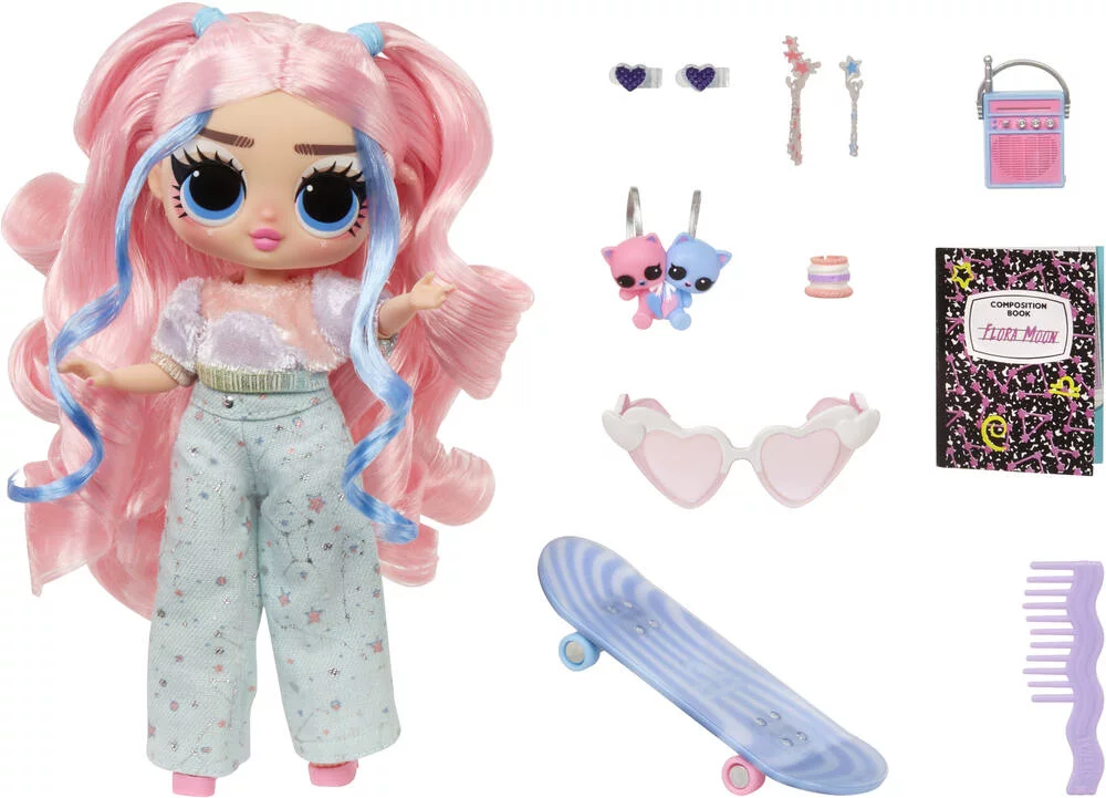 LOL SURPRISE TWEENS -  POUPEE MANNEQUIN 17CM FLORA MOON