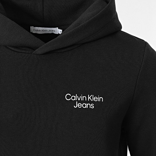 Sweat Capuche Enfant Stack Logo 1293 Noir