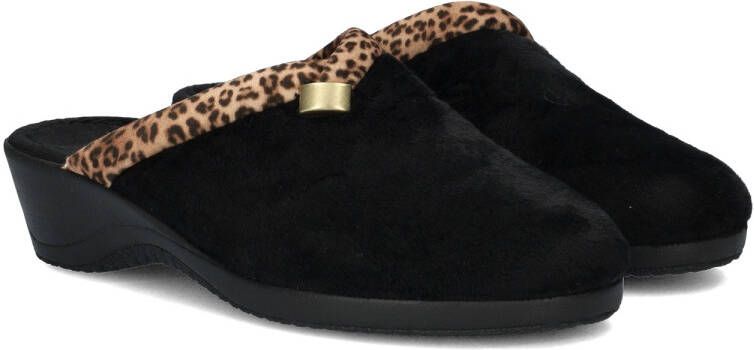 Nelson Home pantoffels zwart