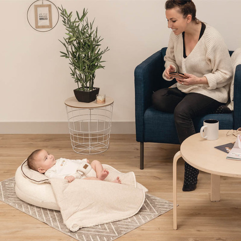 Coussin multifonction Soft Nova Perle - DOMIVA