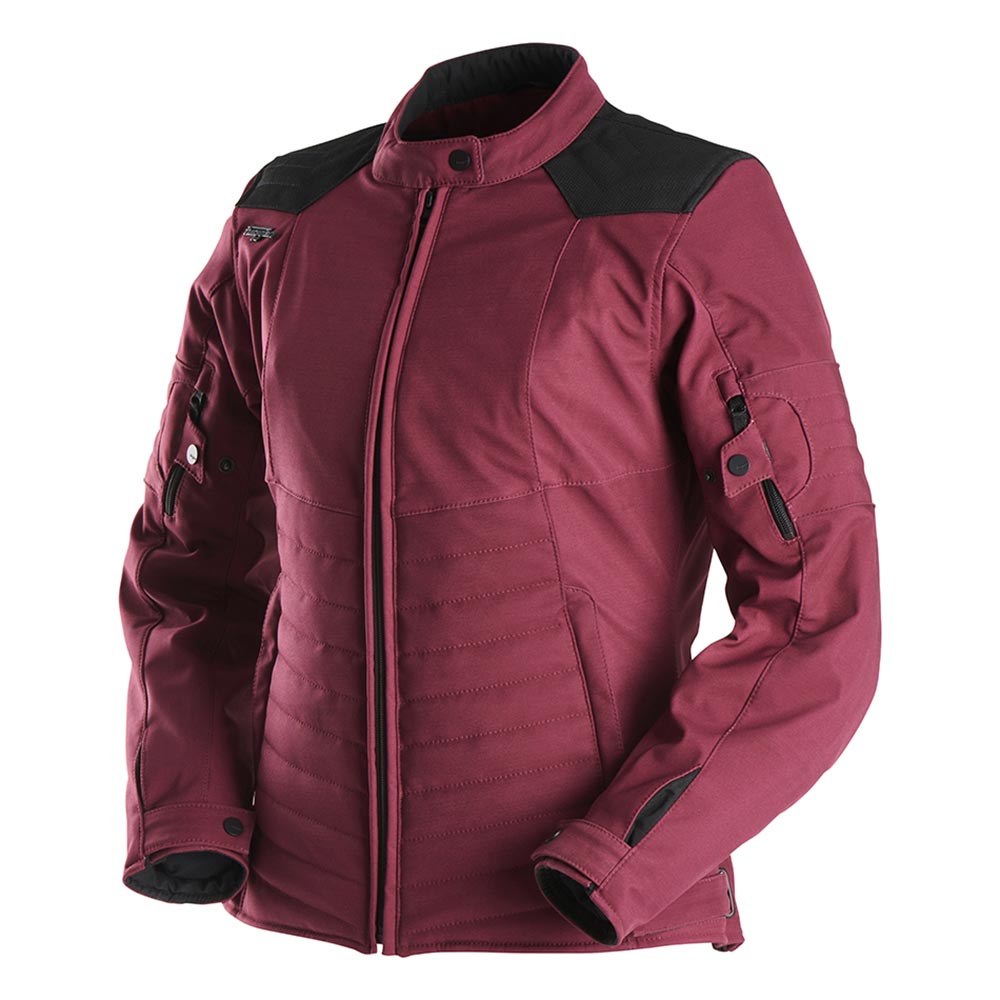 Furygan - Blouson femme Ice Track Lady Bordeaux / Noir