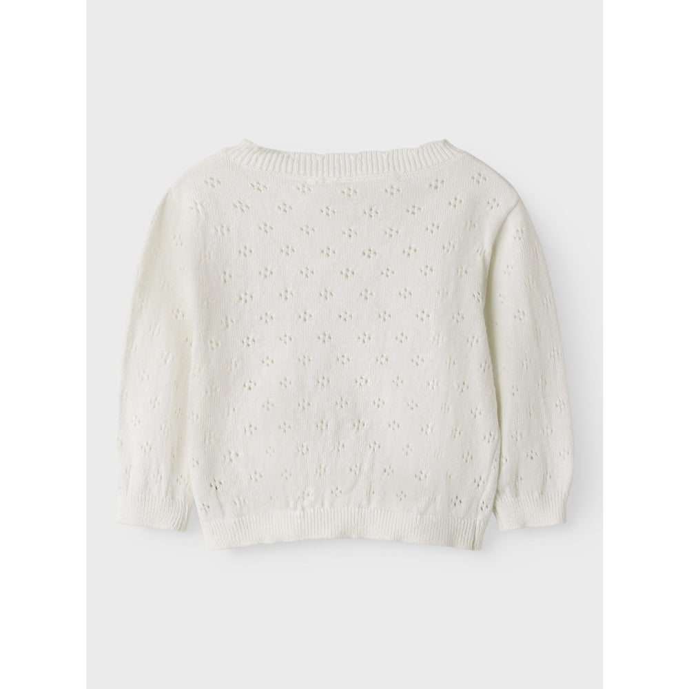 Køb Lil'Atelier Coconut Milk Gliva Ivo Strik Cardigan