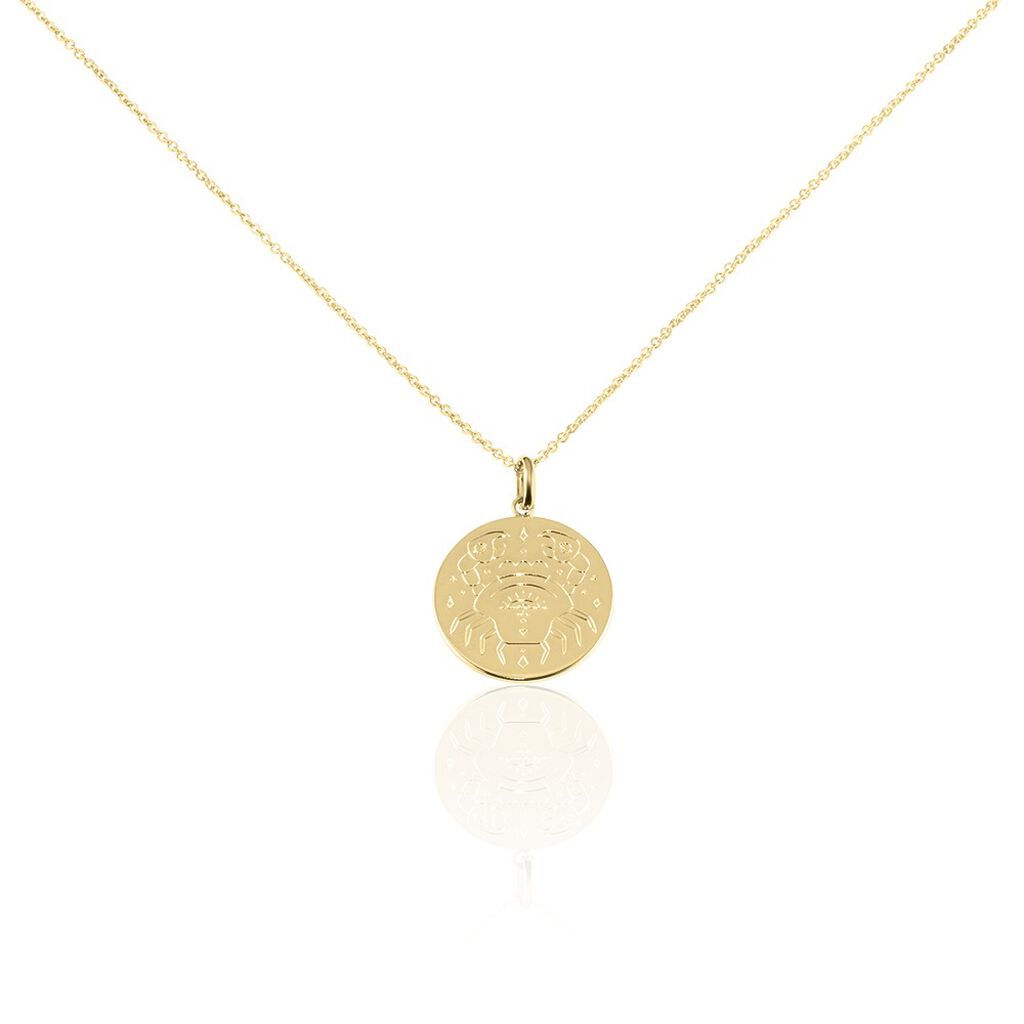 Collier Astro Plaqué Or