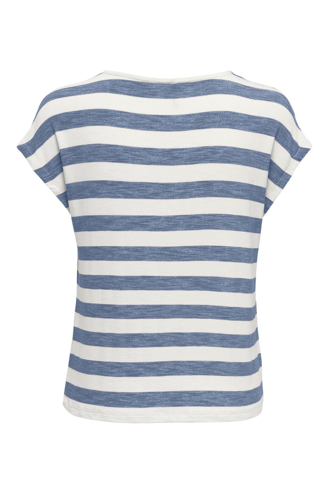 Only Onllira Life S/S V-Neck Top 4492918 infinity cloud dancer