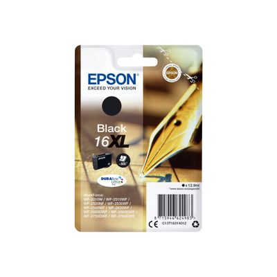 Epson 16XL Stylo Plume - noir - cartouche d'encre originale