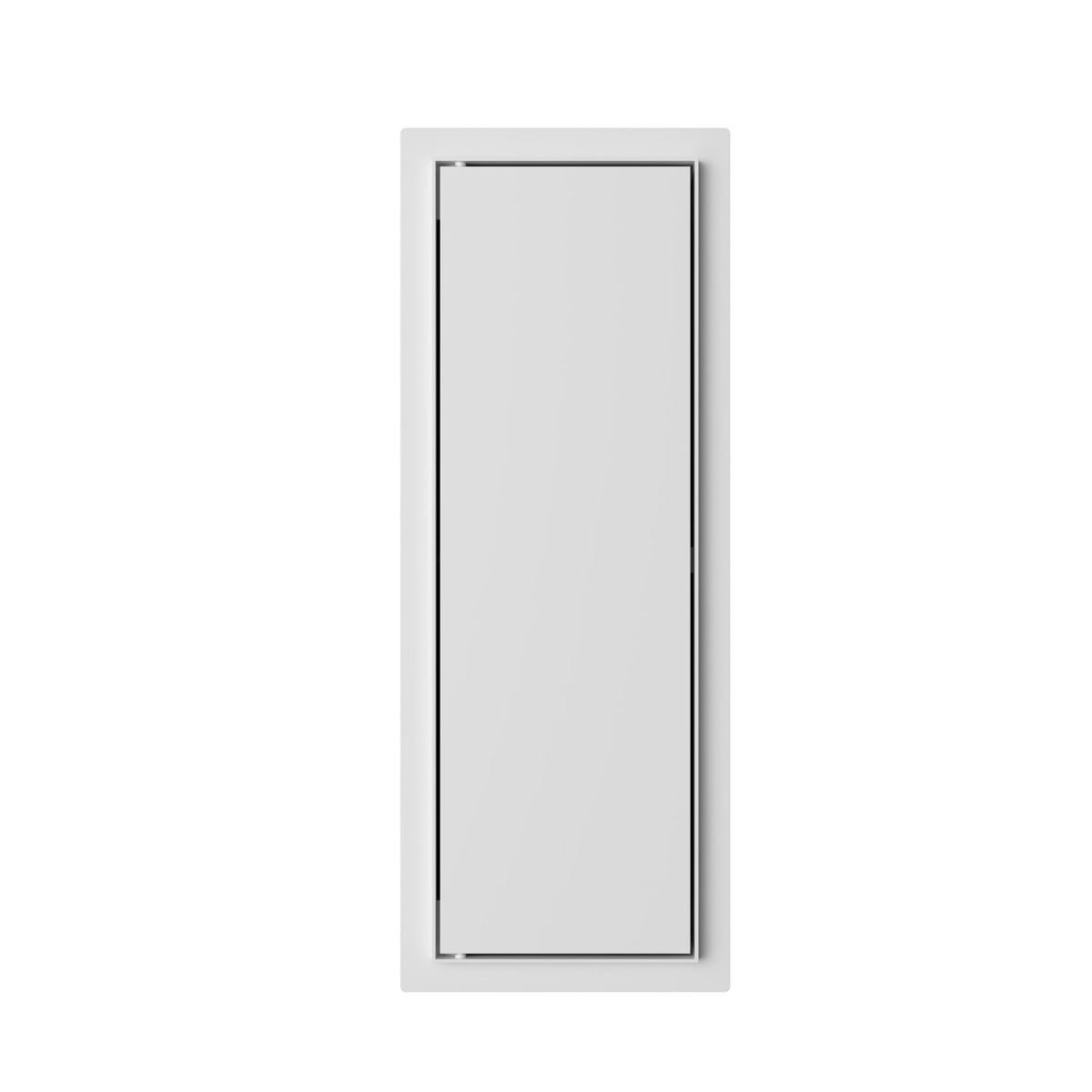Saniclear Hide inbouw toiletborstel mat wit