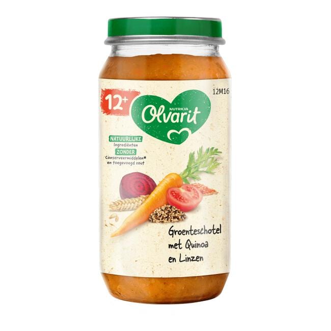 Olvarit Groenteschotel met quinoa en linzen