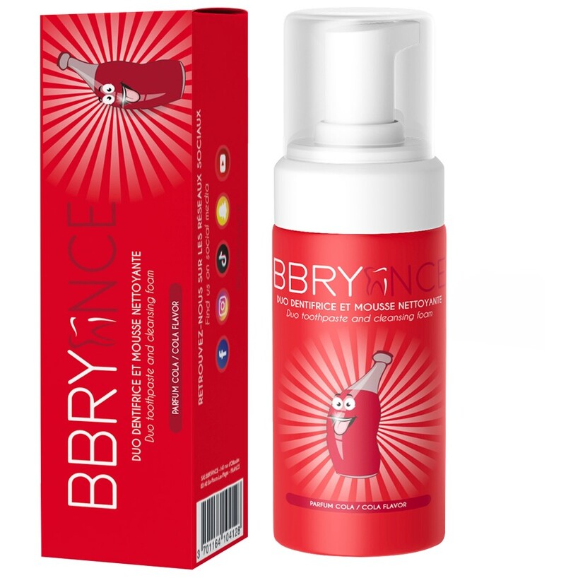 Dentifrice mousse blancheur - Cola - 50 ml