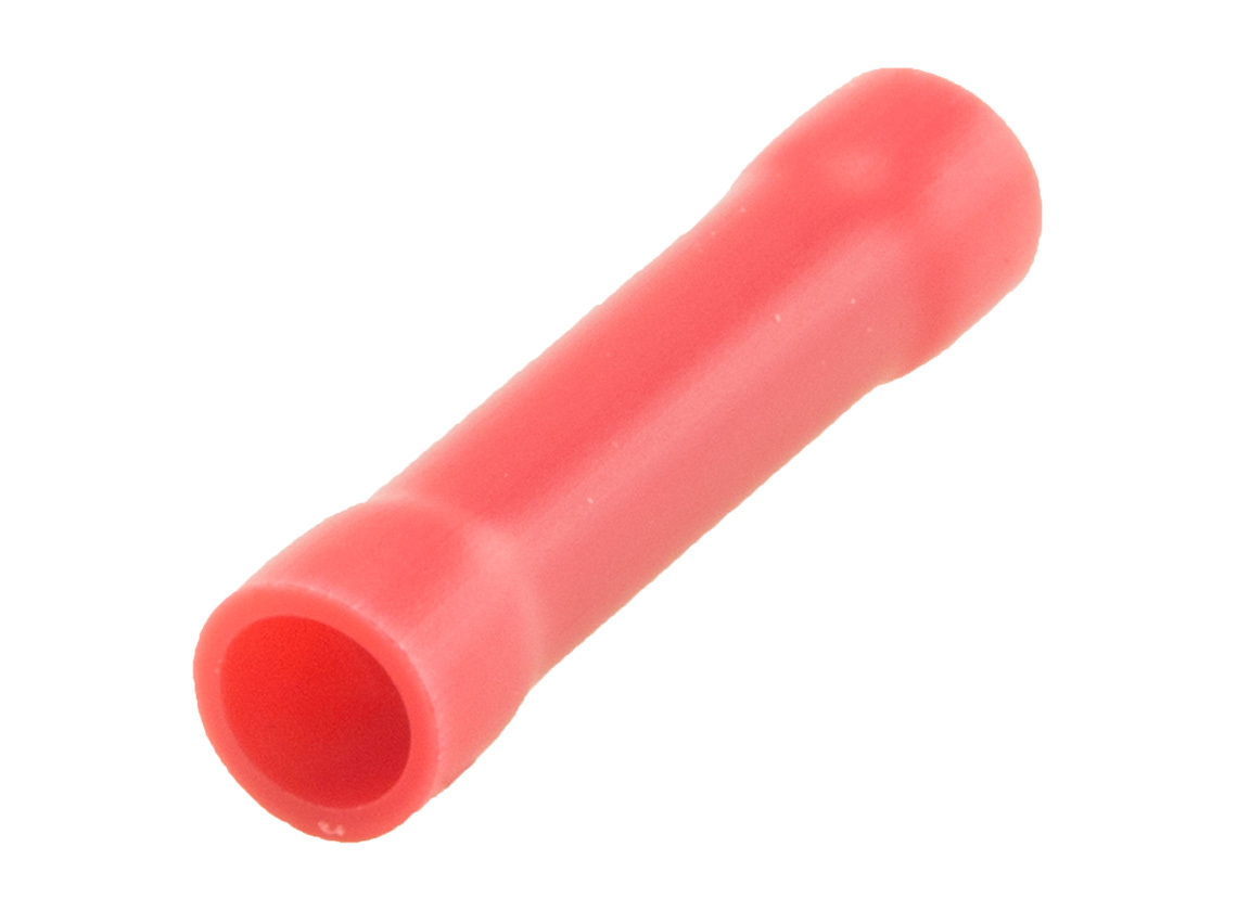 BBA kabelverbinder geïsoleerd - red