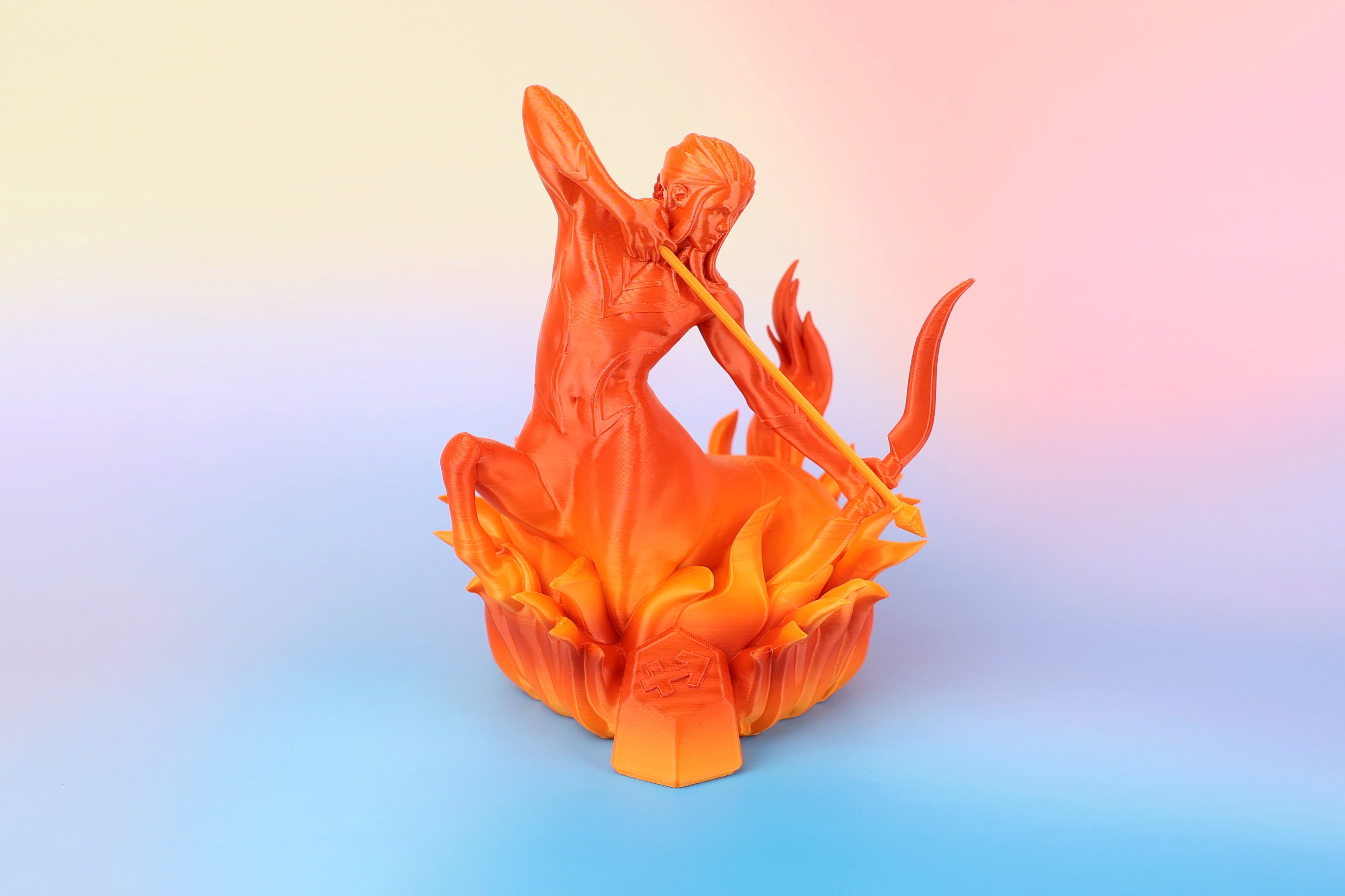 Polymaker  Panchroma™ PLA Gradient Silk Fire, 1,75 mm / 1000 g    Ein Farbspektakel in Silk Fire