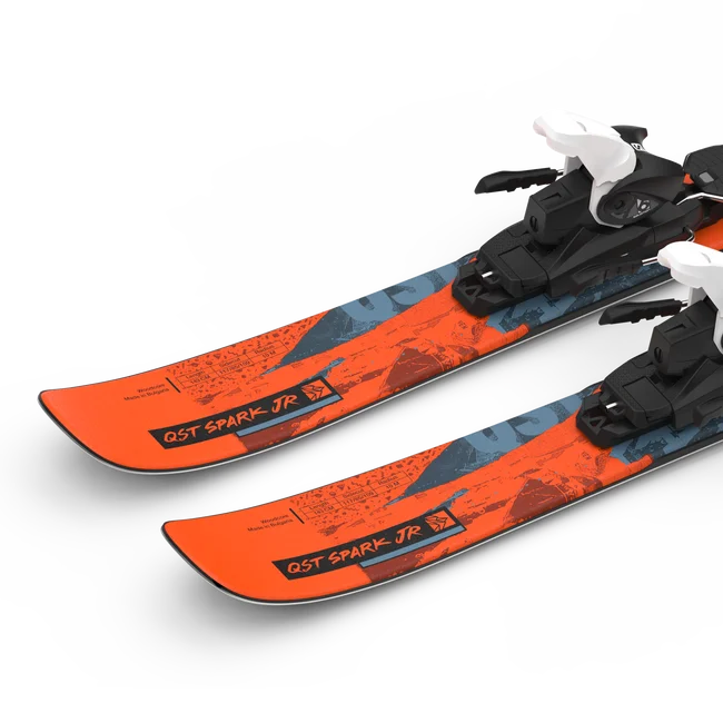 QST SPARK M (and L6)  Junior - Freestyle-Ski-Set für Kids Flame/CopenBlue/Black