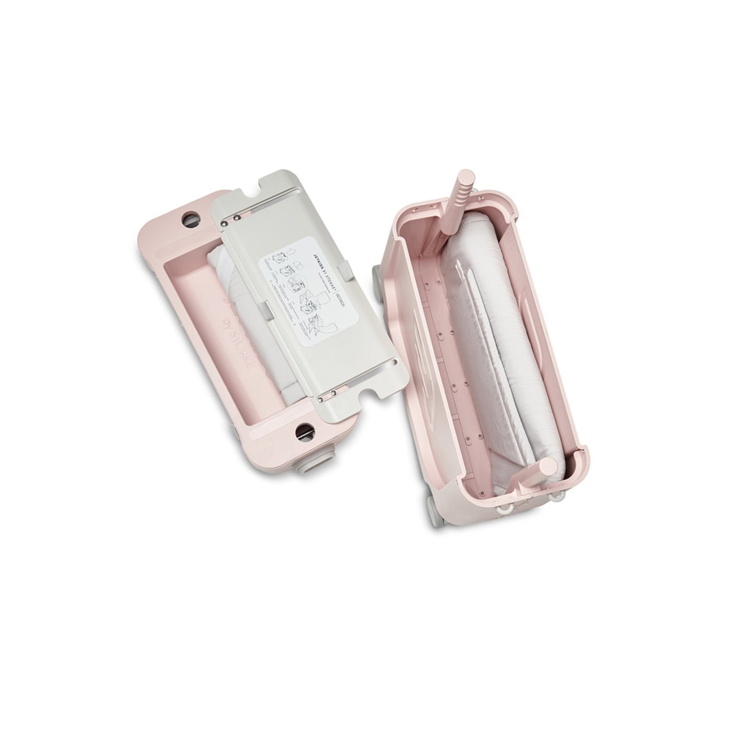 JetKids by Stokke BedBox Kindertrolley pink lemonade