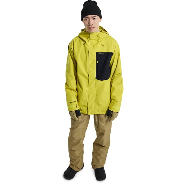 Veste snowboard BURTON M GORE POWLINE JK SULFUR/TRUE BLACK