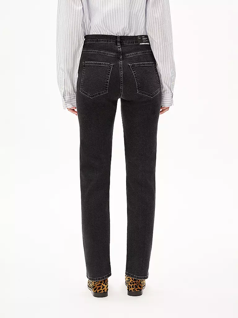 ARMEDANGELS Jeans Straight Fit CARENAA schwarz