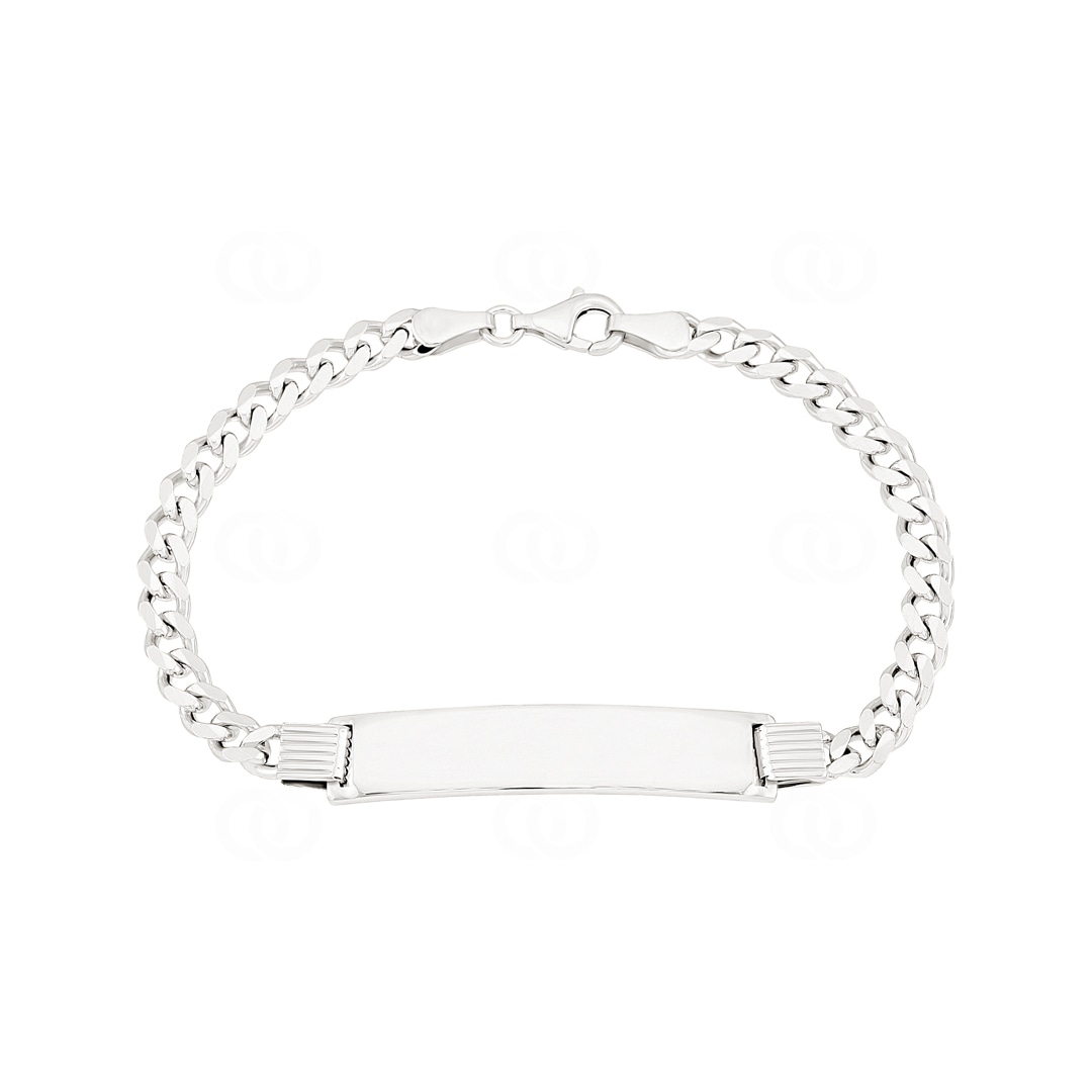 Gravurarmband Panzer 925 Silber 5.0mm