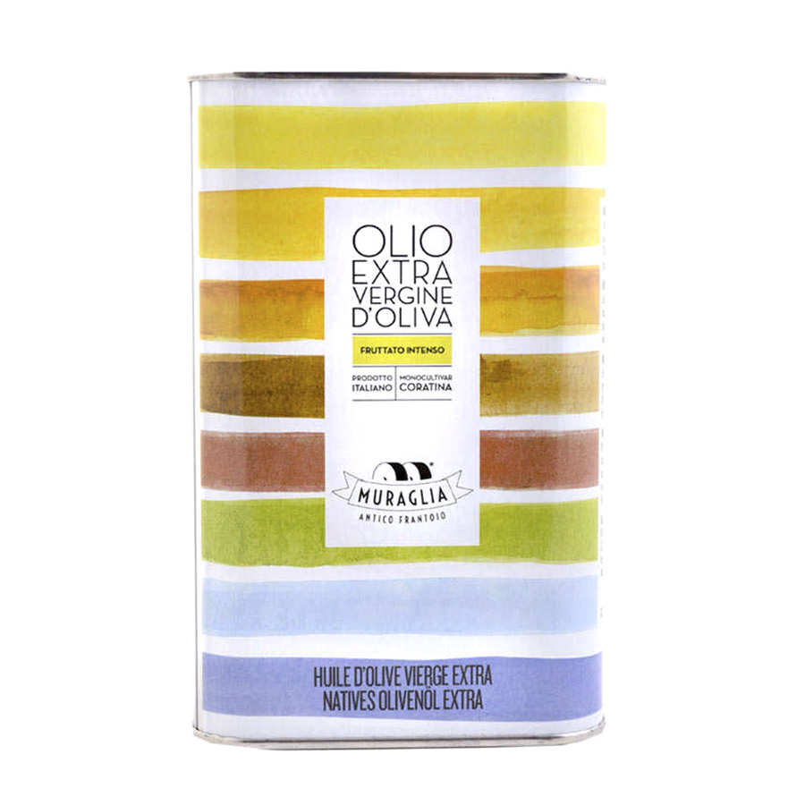 Huile d'olive vierge extra fruité - Bidon collection arc-en-ciel