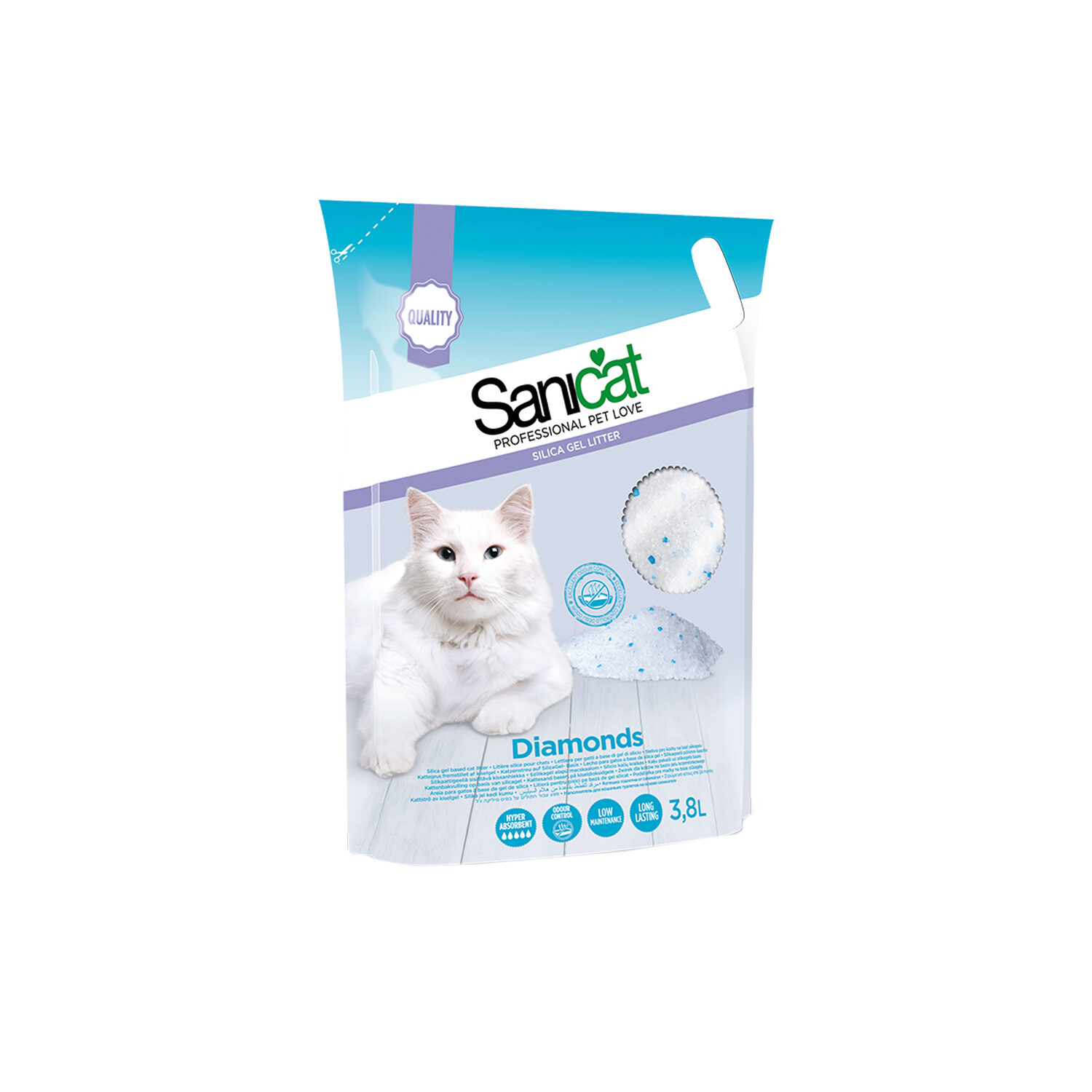 Sanicat Diamonds Kattenbakvulling