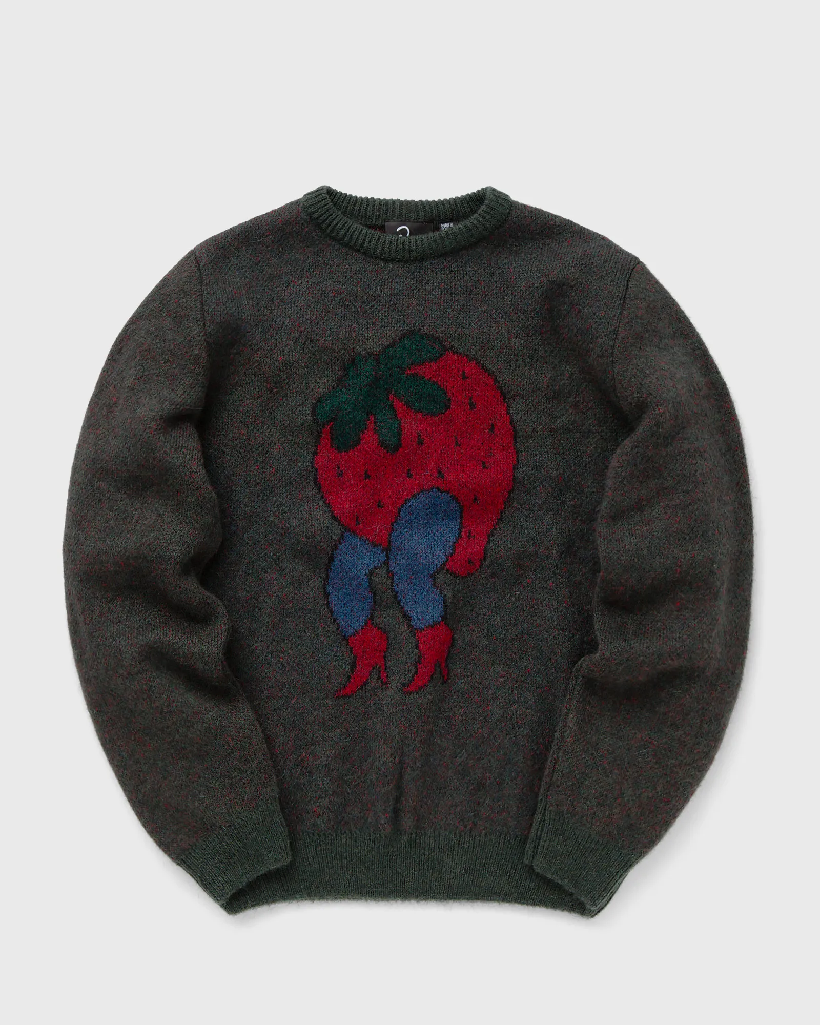 By Parra stupid strawberry knitted pullover